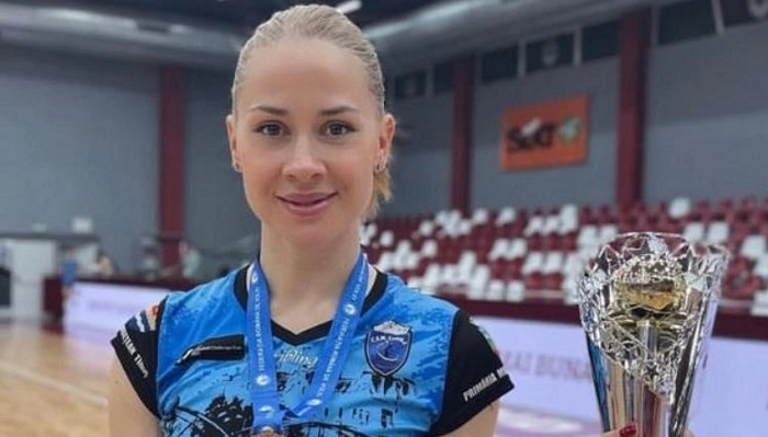 Волейболистка сборной Азербайджана завоевала бронзовую медаль на чемпионате Румынии