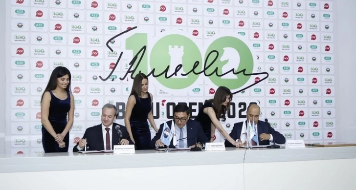 Подписано соглашение о проведении в Баку Кубка мира по шахматам