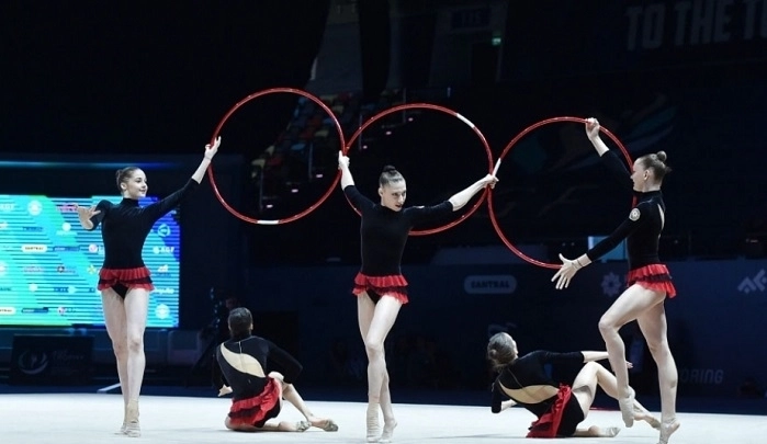 Остались считаные дни до чемпионата Европы по художественной гимнастике в Баку - ФОТО