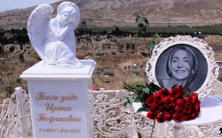 Памяти Ираны Тагизаде: над изголовьем Ангел, рядом театральный столик... - ФОТО