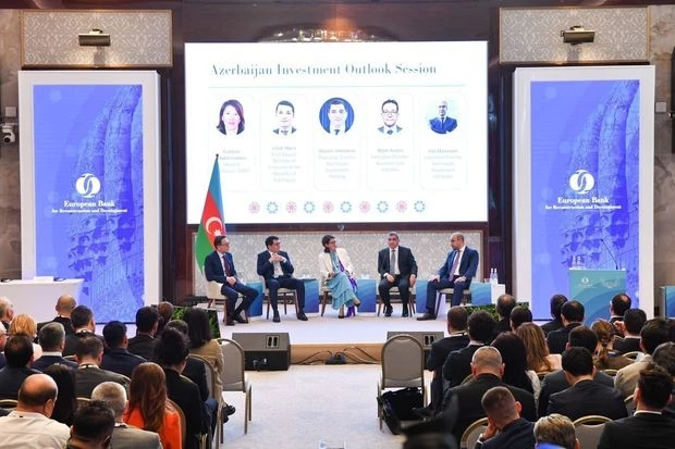 Камола Махмудова: Инвестиционная панель Азербайджана стала одним из самых посещаемых мероприятий ЕБРР - ФОТО