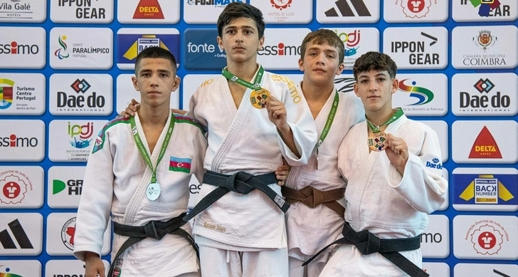 Азербайджанские дзюдоисты завоевали три медали на Кубке Европы в Португалии - ФОТО