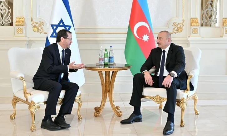 В Баку состоялась встреча президентов Азербайджана и Израиля