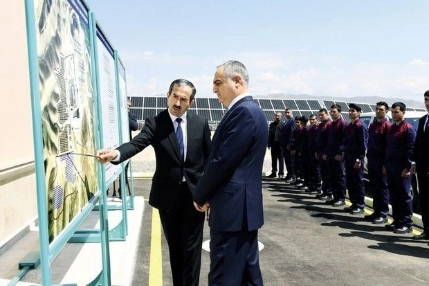 В Шарурском районе введена в эксплуатацию новая солнечная электростанция - ФОТО