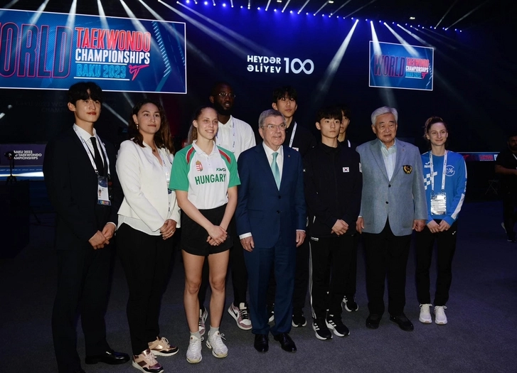 Глава МОК: Чемпионат мира по тхэквондо в Баку организован на высоком уровне – ФОТО