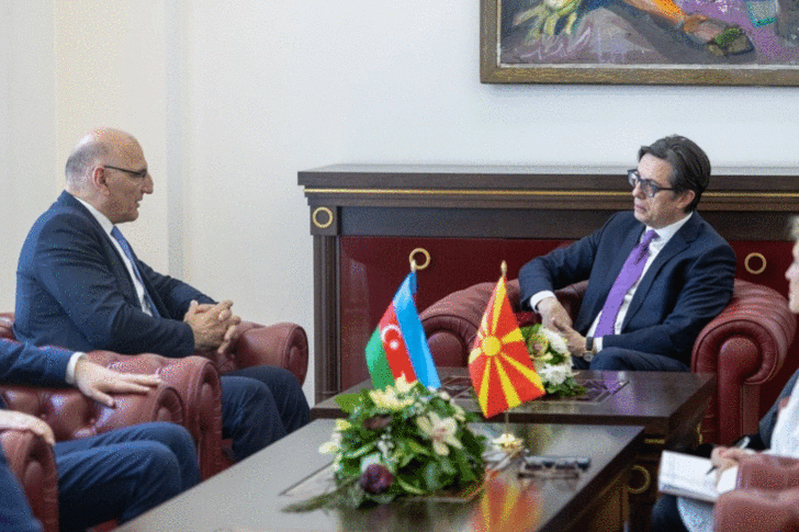 Эльчин Амирбеков провел встречи с руководством Северной Македонии - ФОТО