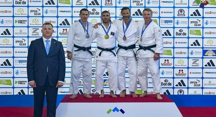 Трое дзюдоистов-ветеранов Азербайджана стали чемпионами Европы - ФОТО
