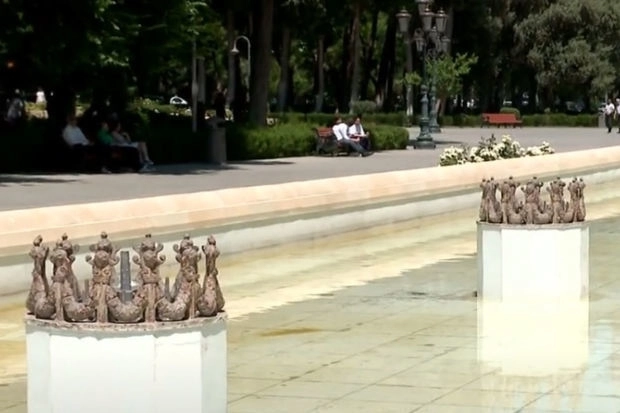 Почему в парках Азербайджана не работают фонтаны? - ВИДЕО