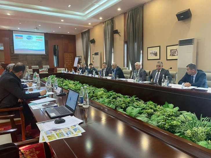 В Баку состоялось заседание Совместной азербайджано-иранской комиссии по реке Араз - ФОТО