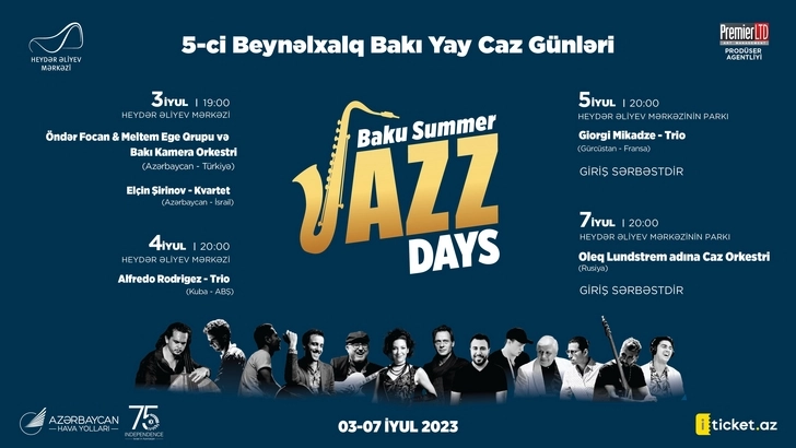 В Баку пройдут международные Летние дни джаза