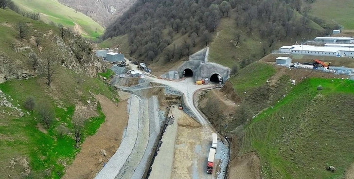 На освобожденных территориях строятся 39 автомобильных тоннелей - ВИДЕО
