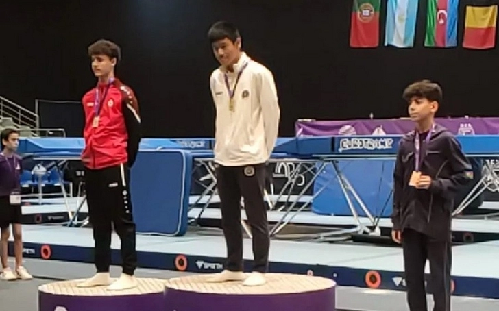 Азербайджанские гимнасты завоевали три медали на турнире в Португалии