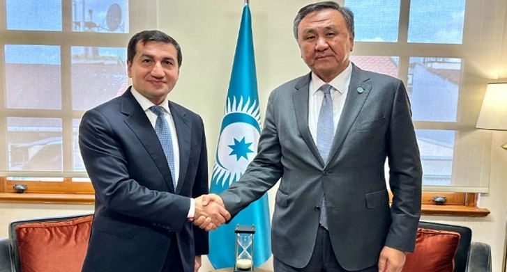 Помощник Президента Азербайджана встретился в Стамбуле с генсеком ОТГ