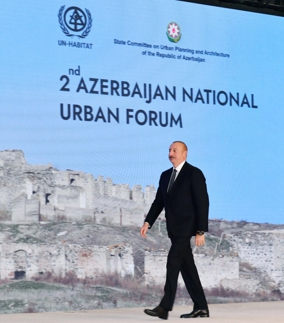 Media.az - Новости Азербайджана - Президент выступил на открытии II Национального градостроительного форума в Зангилане - ОБНОВЛЕНО - ВИДЕО/ФОТО