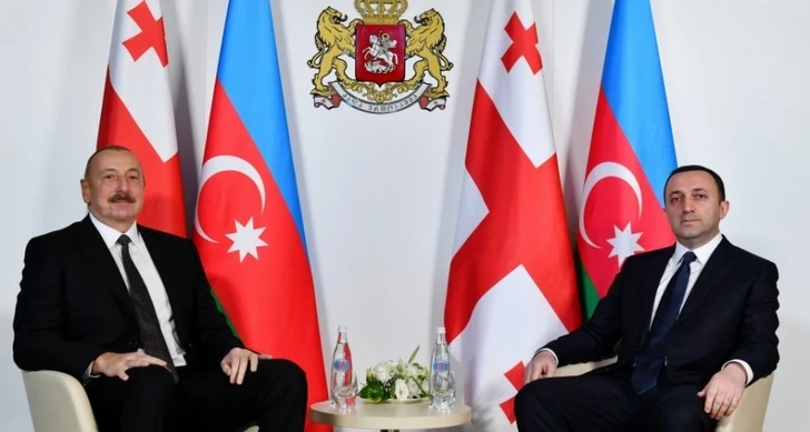 От имени премьер-министра Грузии дан обед в честь Президента Азербайджана