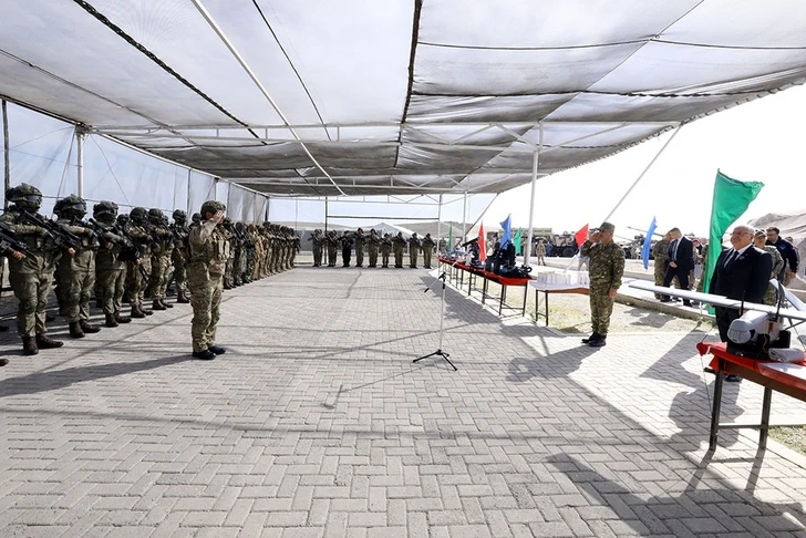 Награждена группа военнослужащих, участвующих в совместных азербайджано-турецких тактических учениях - ВИДЕО