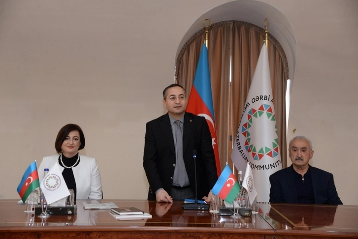 Члены Иреванской городской общины провели встречу в Баку - ФОТО