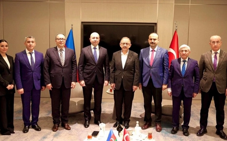 Азербайджан и Турция обсудили вопросы, связанные со строительством домов в Кахраманмараше - ФОТО