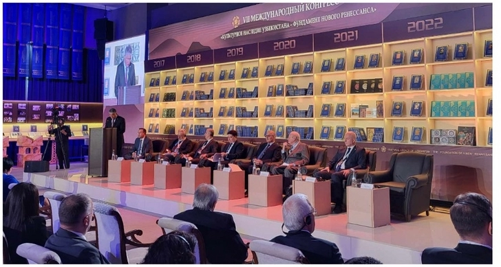 В Самарканде состоялась церемония открытия VII Международного конгресса культурного наследия Узбекистана