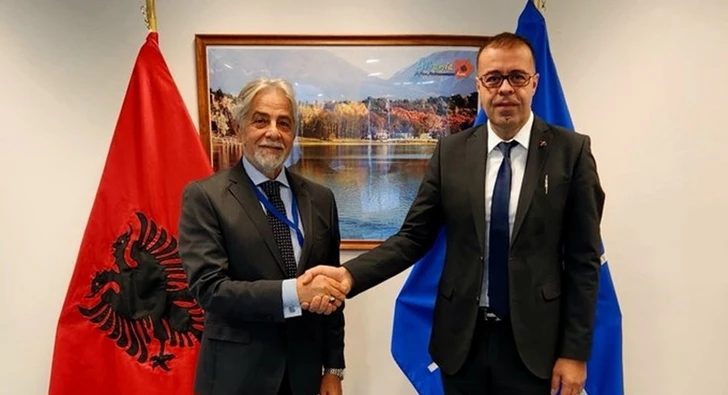 Посол Азербайджана в НАТО встретился с албанским коллегой - ФОТО