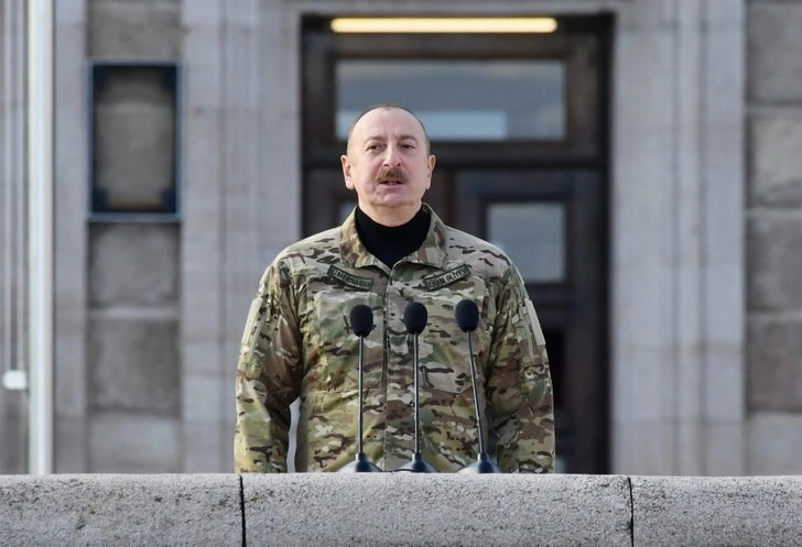 Ильхам Алиев рассказал о Шушинской операции, проведенной в период Отечественной войны