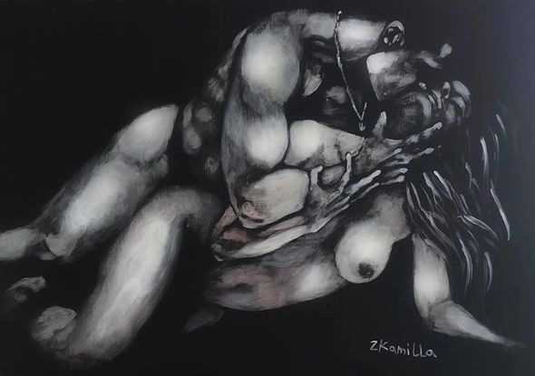 Камилла Зарбалиева: Я рисую не голых женщин и мужчин, я рисую страсть… – ИНТЕРВЬЮ + ФОТО