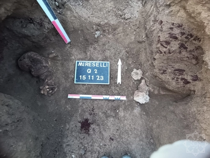 Обнаруженные в Агдаме могилы могут относиться ко временам Кавказской Албании - ОБНОВЛЕНО/ФОТО
