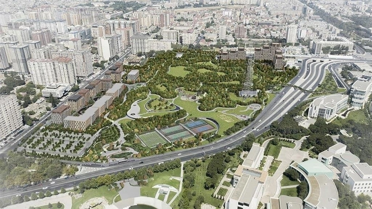 В Баку сносят рынок для закладки нового огромного парка - ФОТО
