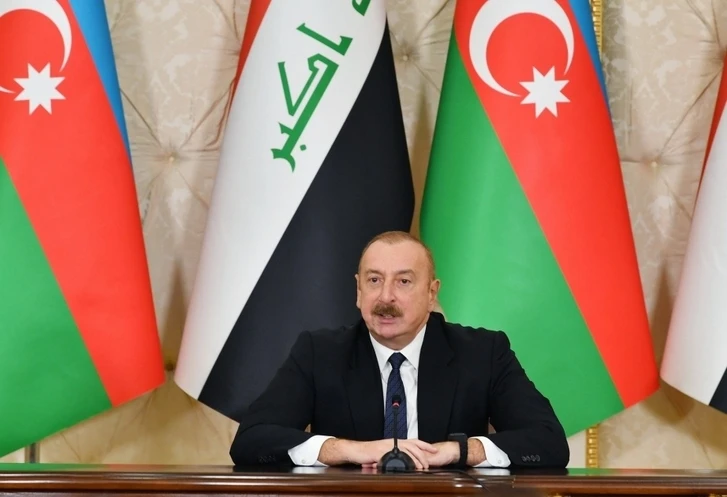 Ильхам Алиев: Ирак и Азербайджан всегда демонстрируют солидарность в различных международных структурах