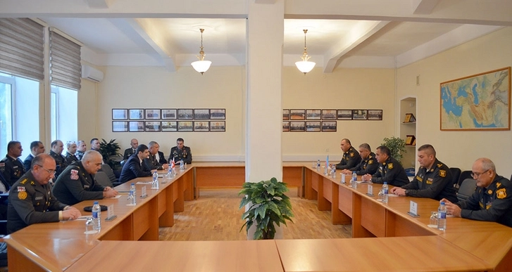 В Национальном университете обороны состоялась встреча с грузинской делегацией - ФОТО