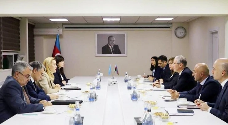Мухтар Бабаев встретился с исполнительным секретарем UNECE - ФОТО