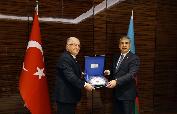 В Баку состоялась встреча министров обороны Азербайджана и Турции - ФОТО