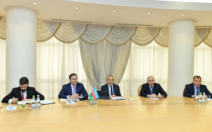 Микаил Джаббаров встретился с министром иностранных дел Туркменистана - ФОТО