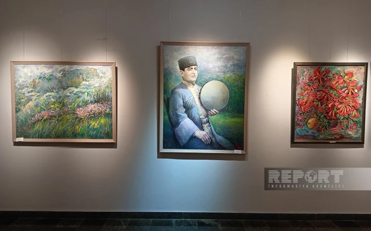 В Баку открылась выставка произведений художников- уроженцев Западного Азербайджана - ФОТО
