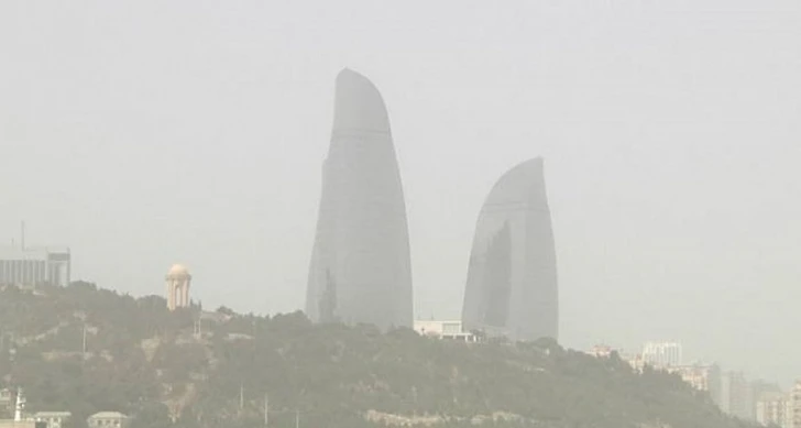 В Баку содержание угарного газа в воздухе снова превысило норму