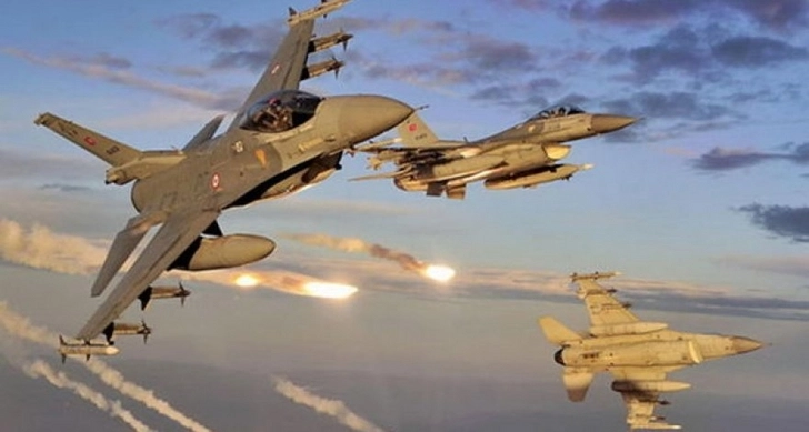 ВС Турции в ходе операции уничтожили 13 целей РПК в Ираке
