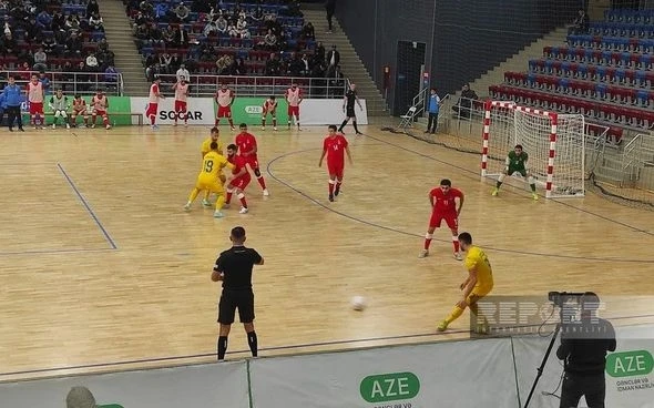 Media.az - Новости Азербайджана - Сборная Азербайджана по футзалу сыграла вничью с командой Румынии - ФОТО