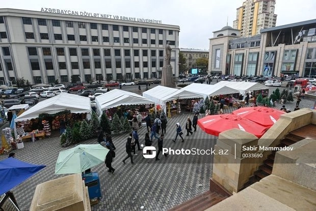 Будут ли установлены в Баку новогодние палатки?