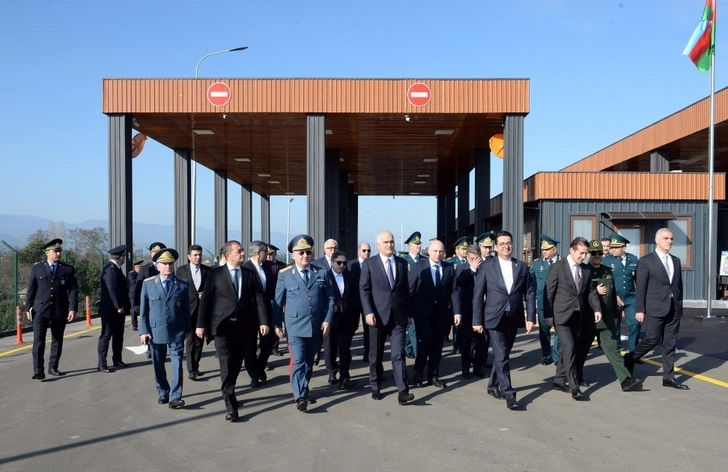Media.az - Новости Азербайджана - Состоялось открытие нового пограничного пункта между Азербайджаном и Ираном - ОБНОВЛЕНО/ФОТО