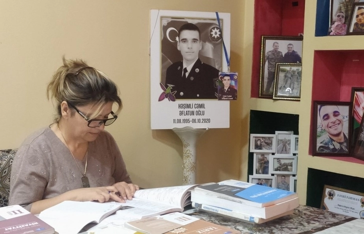 Мать шехида: У меня есть мечта - учиться в магистратуре Карабахского университета - ФОТО
