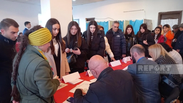 В южном регионе Азербайджана на всех избирательных участках наблюдается активность - ФОТО
