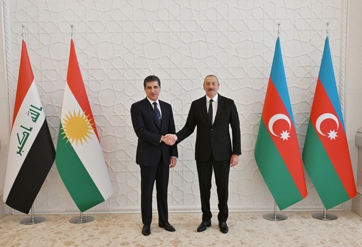 Нечирван Барзани позвонил Президенту Азербайджана