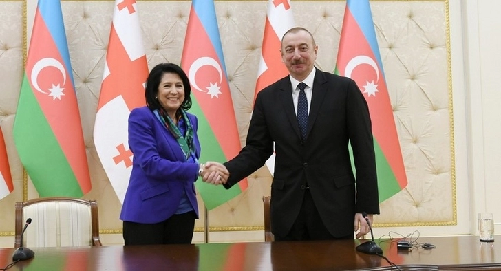 Саломе Зурабишвили поздравила Президента Ильхама Алиева