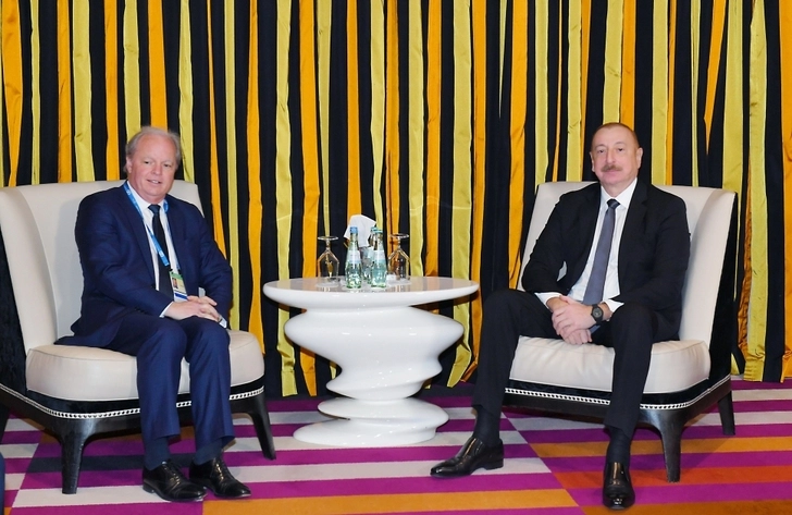 Ильхам Алиев встретился в Мюнхене с генеральным управляющим директором Всемирного банка - ОБНОВЛЕНО/ФОТО