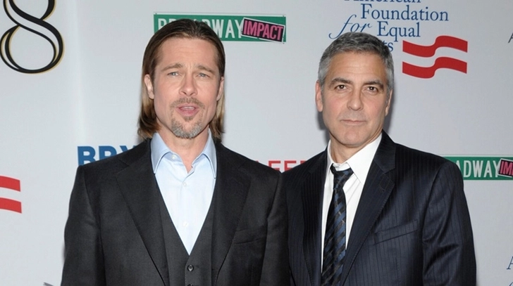 Джордж Клуни и Брэд Питт объединятся ради съемок в новом фильме