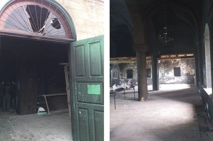 Почему не выделяют средства на ремонт сгоревшей мечети в Баку? - ФОТО