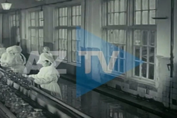 «Золотой фонд» AzTV: Хачмазский консервный завод в 1950-е годы – ВИДЕО
