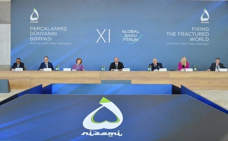 Президент Ильхам Алиев принял участие в XI Глобальном Бакинском форуме - ОБНОВЛЕНО/ФОТО/ВИДЕО