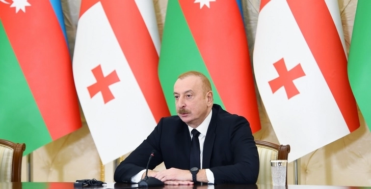 Президент: Торговый оборот между Азербайджаном и Грузией вырос в прошлом году на 15 процентов