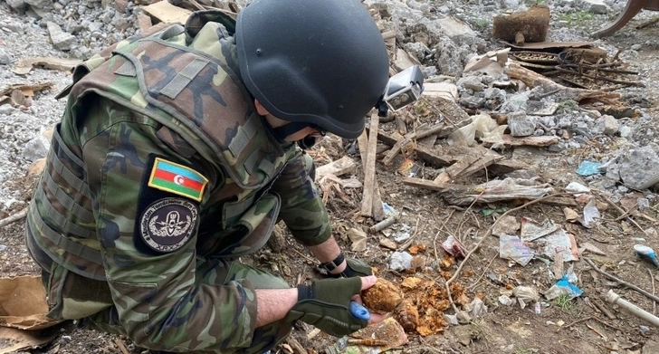 МЧС: В Баку обнаружены ручные гранаты - ФОТО